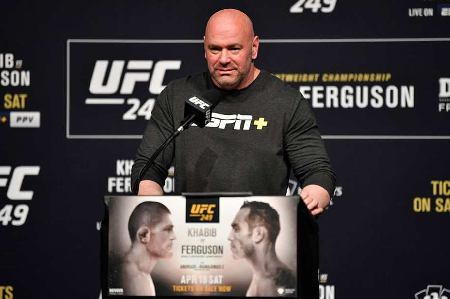 Dana White:  “Các bạn sẽ biết mọi thứ về UFC 249 khi cần thiết”